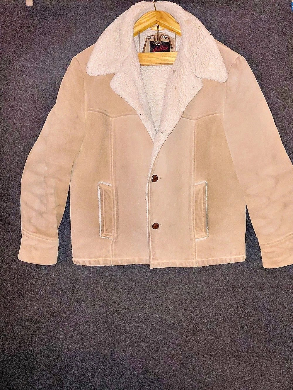A. Pollak Shearling-Lined Leather Jacket Size 44
